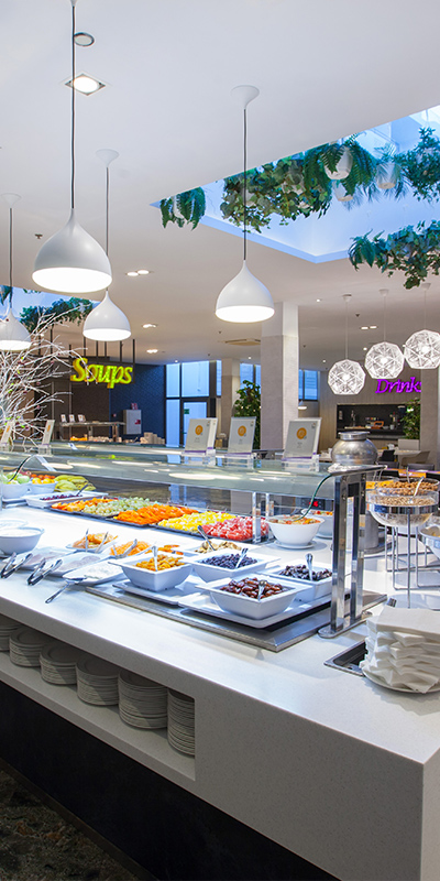  Emblematic image of the sABOReA buffet at the Abora Catarina by Lopesan Hotels in Playa del Inglés, Gran Canaria 